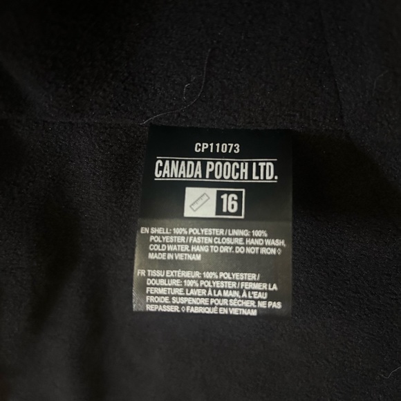 Pink Dog Jacket with Black Lining - Picture 5 of 5